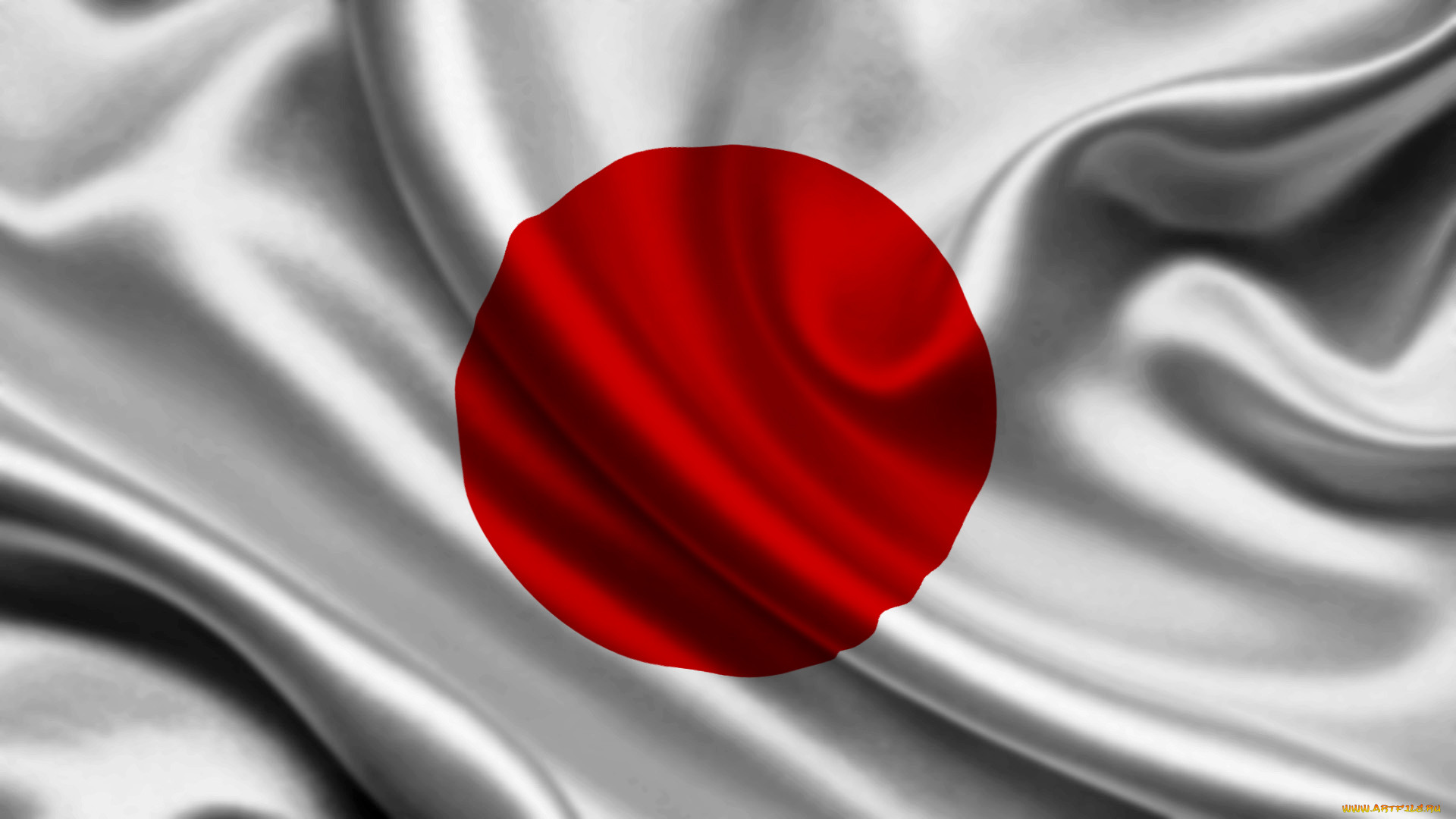 , , , flag, satin, japan